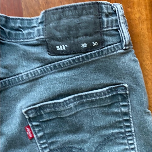 Levi’s 511 Gray Wash Jeans, 32 x 30 - Picture 6 of 7